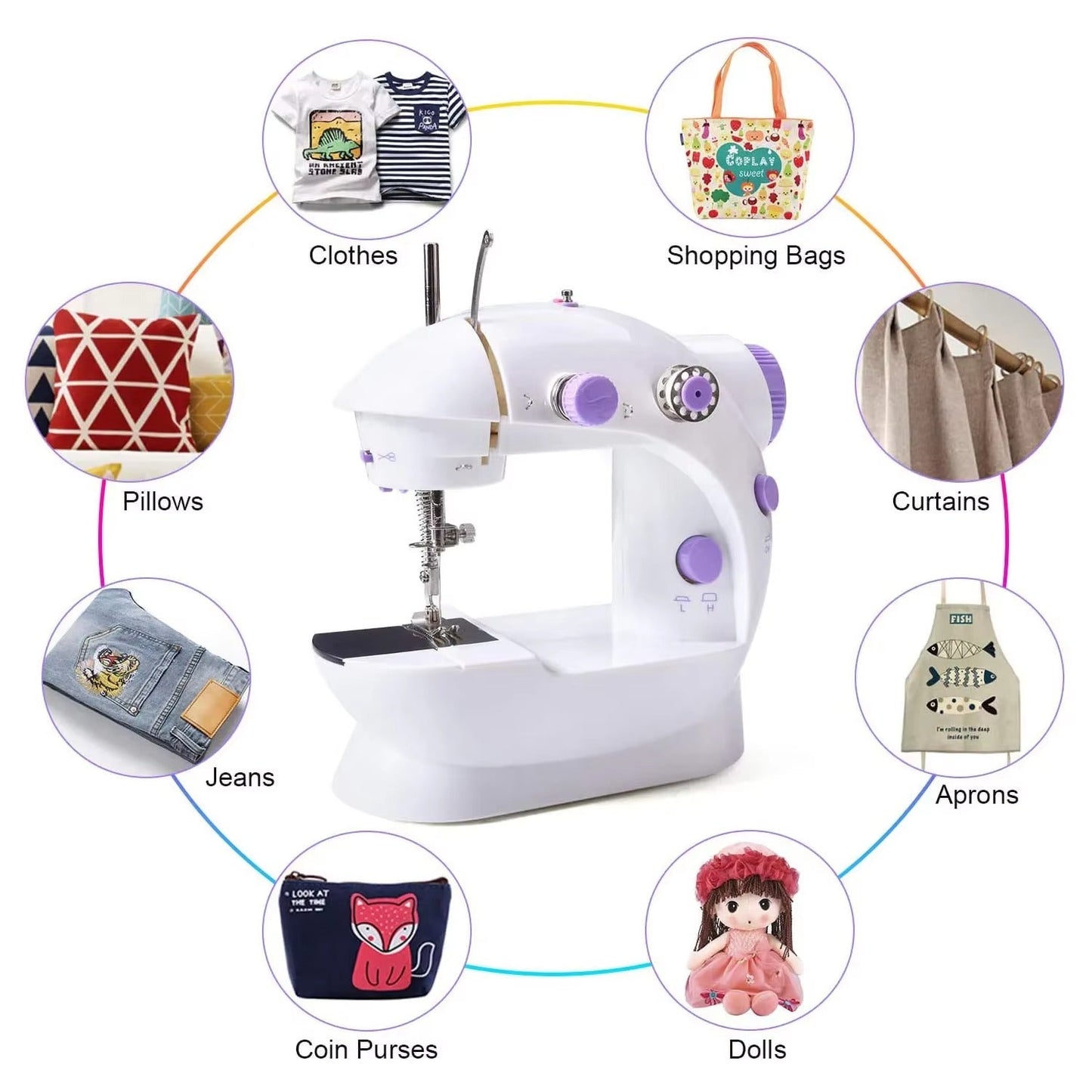 VOF Mini Sewing Machine CGSM-202